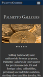 Mobile Screenshot of palmettogalleries.com